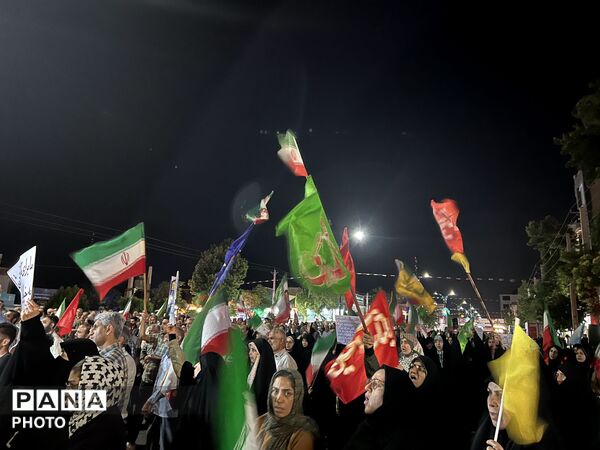 تجمع مردمی مردم هشتگرد  در صدو پنجمین شب