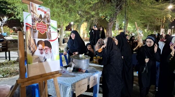 بازارچه همدلی «یَد طوبی» در لارستان