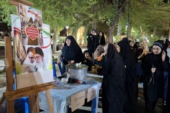بازارچه همدلی «یَد طوبی» در لارستان