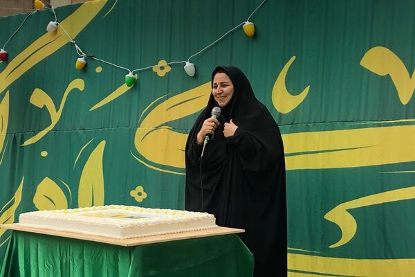 حضور پر شور دانش آموزان ناحیه دو شهرری در جشن نیمه شعبان و ایرانمون