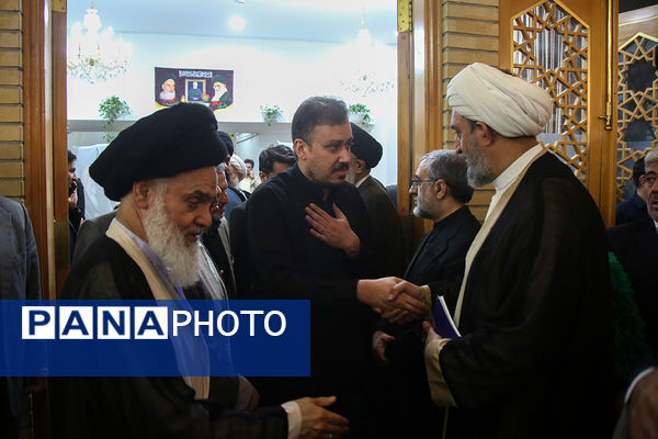 مراسم هفتم شهدای خدمت با حضور سرپرست ریاست جمهوری در قم