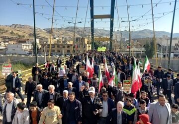 مردم هویزه ثانی حماسه‌آفرینی کردند؛ چهل و ششمین سالگرد پیروزی انقلاب اسلامی در پلدختر گرامی داشته شد
