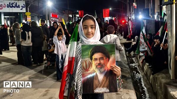 راهپیمایی و بیعت مردم ولایت مردار شهرستان گچساران