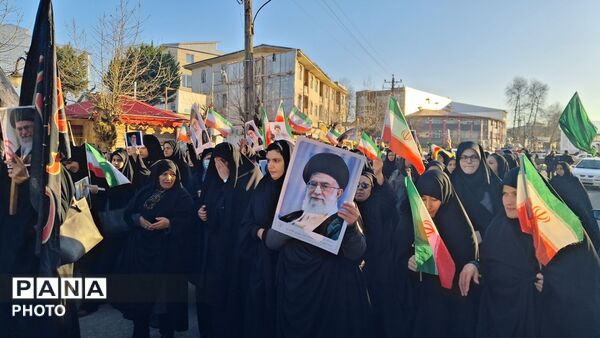 اجتماع سوگواران در رضوانشهر 