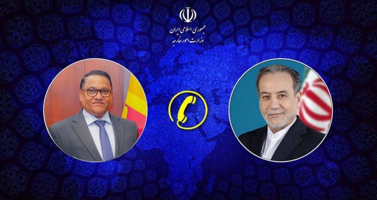 قدردانی وزیر خارجه از اهتمام دولت سریلانکا در عملیات امداد و نجات ملوانان ناوشکن دنا