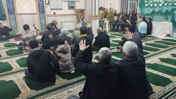 مراسم عید مبعث در مسجد النبی خلیل آباد