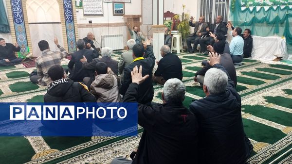 مراسم عید مبعث در مسجد النبی خلیل آباد