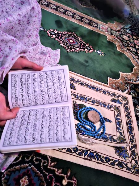 مراسم اعتکاف دانش آموزی آموزشگاه مریم سنگان شهرستان رشتخوار