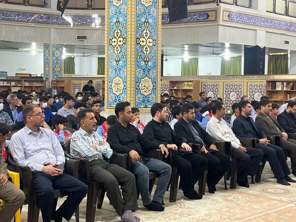 حضور قائم‌مقام معاون وزیر در سازمان دانش‌آموزی در  راهپیمایی ۱۳ آبان شهرک مروارید بندرعباس