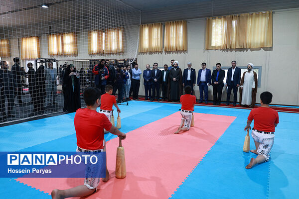 آیین افتتاحیه مراکز ورزش و تندرستی در پردیس‌ها و مراکز دانشگاه فرهنگیان سراسر کشور
