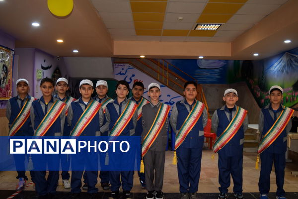 نواختن زنگ آغاز سال تحصیلی جدید در مدارس آموزش و پرورش منطقه 14 تهران