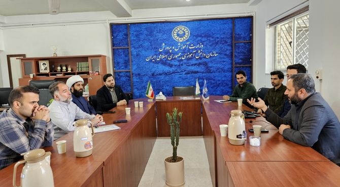 جلسه هم‌اندیشی نوگلان فاطمی استان گلستان