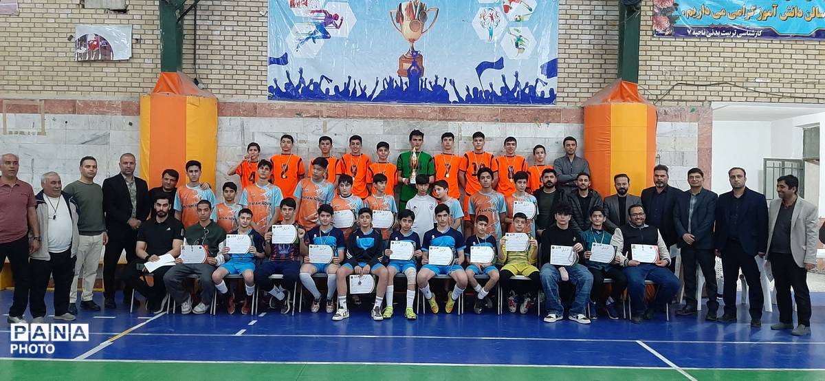 اختتامیه جام اقتدار فوتسال ناحیه ۷ مشهد مقدس