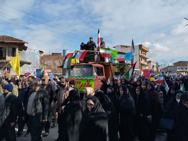 جشن چهل و ششمین سالروز پیروزی انقلاب در میاندرود