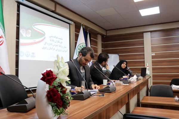 جلسه هم‌اندیشی خبرنگاران پانا با رئیس روابط عمومی اداره‌کل استان خراسان رضوی