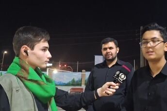 میزبانی هنرستان شهید رجایی قم از زائران آقای شهید ایران