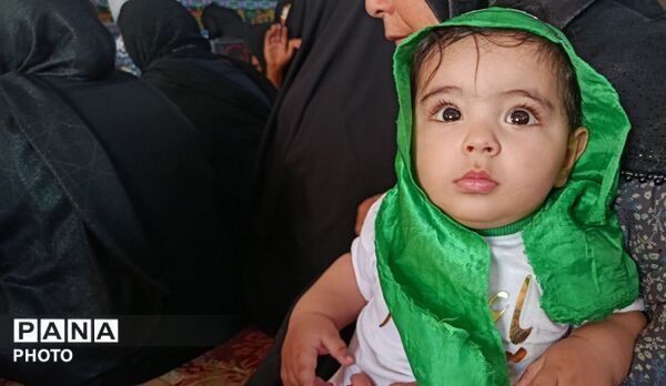 آیین معنوی شیرخوارگان حسینی در شهرستان فیض آباد