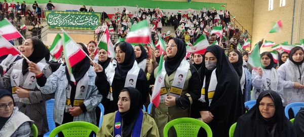 همایش بزرگ فرزندان حاج قاسم به‌مناسبت دهه فجر در شهرستان مانه