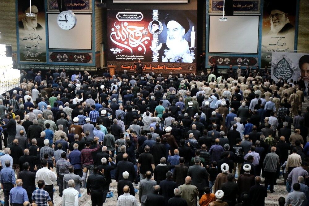 مراسم سالگرد ارتحال ملکوتی بنیانگذار انقلاب اسلامی در ارومیه