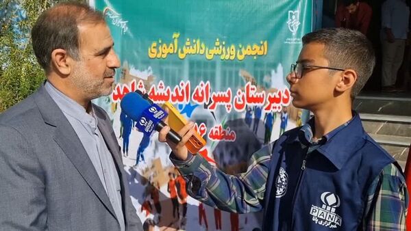 انتخابات انجمن ورزشی و المپیاد دانش‌آموزی دبیرستان اندیشه شاهد 