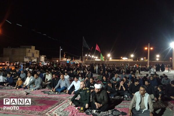 نوای ماتم در مصلی و مساجد شهرستان رودبارجنوب طنین‌ انداز شد