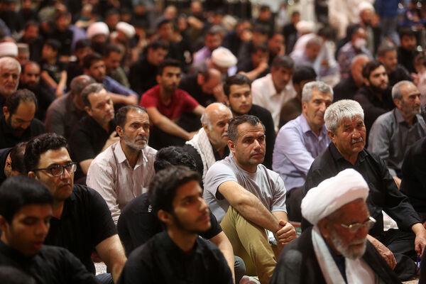 عزاداری شهادت دختر سه ساله امام حسین(ع) در قم