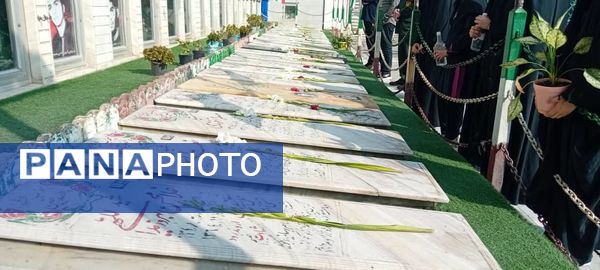 نواخته شدن زنگ ایثار و مقاومت در دبیرستان دخترانه شاهد سمیه