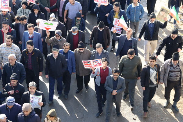 راهپیمایی ۲۲ بهمن بخش بندپی شرقی