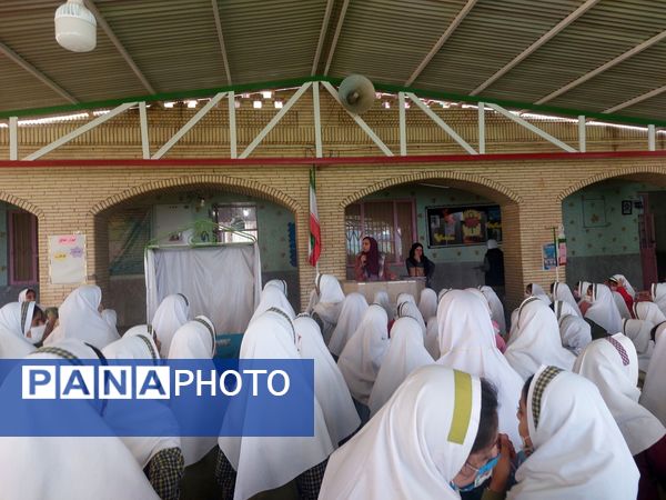 زنگ پژوهش در مدرسه حضرت معصومه(س) حاجی‌آباد