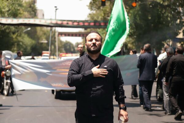 برپایی دسته عزاداری اداره‌کل آموزش و پرورش شهر تهران 