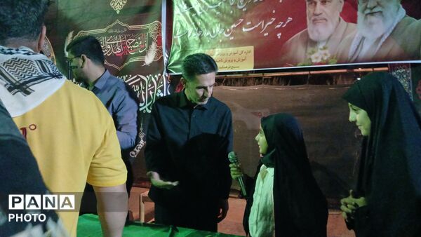 برگزاری برنامه‌های فرهنگی و هنری فرهنگیان ناحیه 2 خرم‌ آباد در موکب تعزیه اعظم لرستان
