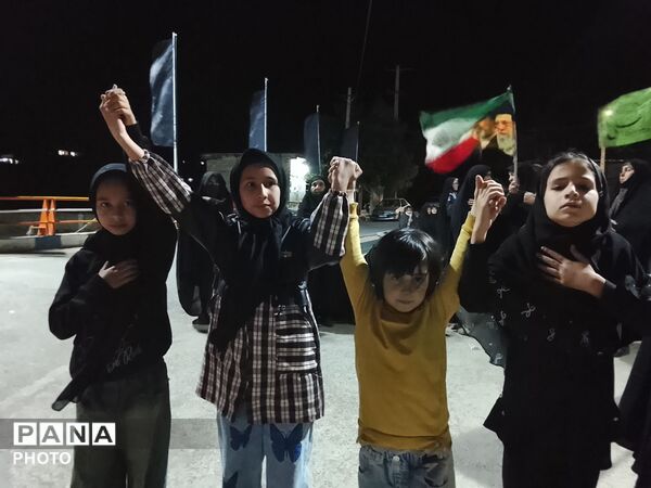 سوگاری  رهبر شهید و ایام ماه محرم به همراه اجتماعات شبانه در حسینیه شهدای شهر بار