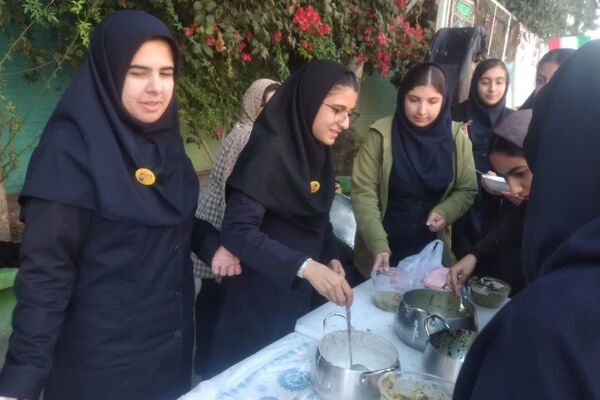 مراسم ایام فاطمیه و موکب فاطمی در دبیرستان علامه اقبال 