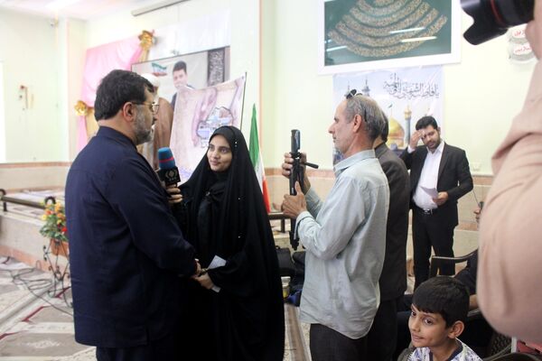آیین کلنگ زنی احداث سه واحد آموزشی در قم