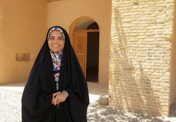 آرامگاه شیخ آذری در قاب دوربین خبرنگار پانا