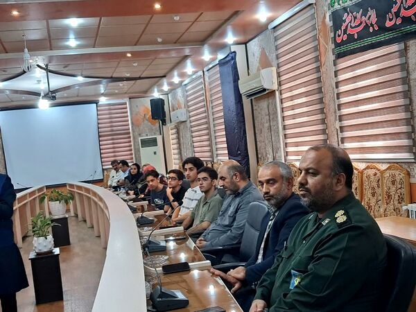 تجلیل از افتخار آفرینان مسابقات جهانی رباتیک در فریدونکنار 