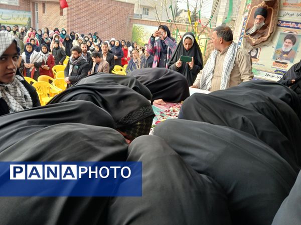 استقبال از شهید گمنام و دومین روز از تجلی وفا و فداکاری در تربت حیدریه