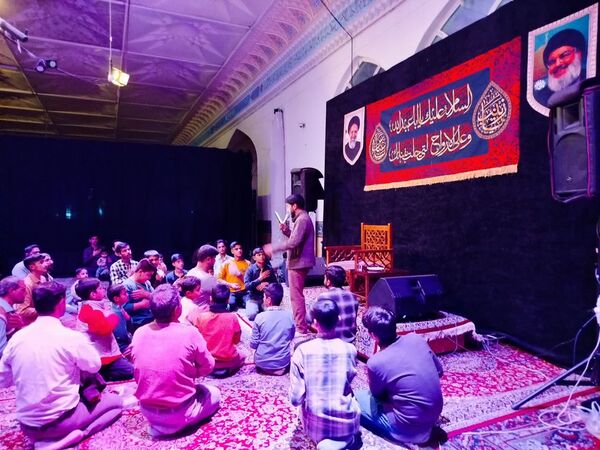 مراسم یادبود سید الشهدای مقاومت سید حسن نصرالله در کاشمر