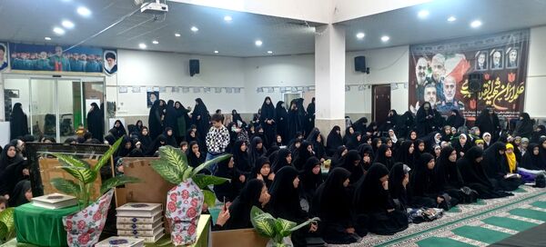 مراسم شهادت حضرت ام البنین در مسجد حضرت محمد (ص) برگزار شد