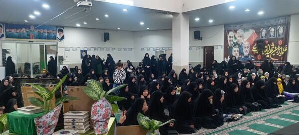 مراسم شهادت حضرت ام البنین در مسجد حضرت محمد (ص) برگزار شد