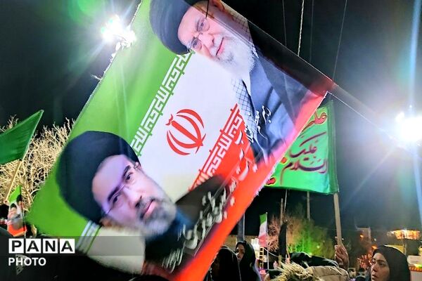 اجتماع مردمی شهر بار نیشابور  در محکومیت جنایات رژیم صهیونسیتی