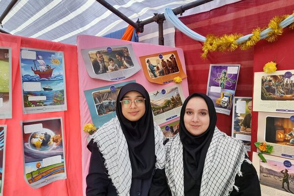  شنیدن صدای انقلاب اسلامی از میان دانش آموزان ایران جان