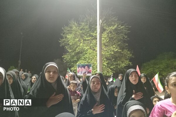 دانش‌آموزان زرقانی؛ میراث‌دار راه رهبر شهید