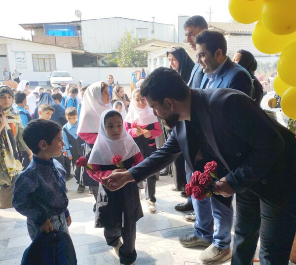 مانور بازگشایی مدارس در میاندورود