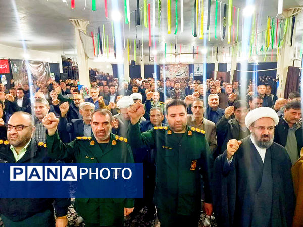 لرستان، نقاشی ایمان و بصیرت در روز 9 دی