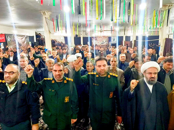 لرستان، نقاشی ایمان و بصیرت در روز 9 دی