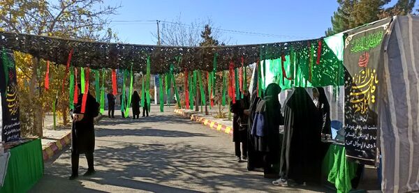 یادواره 118 شهید دانش‌آموز شهرستان بجنورد در مدرسه شاهد فاطمه زهرا(س)