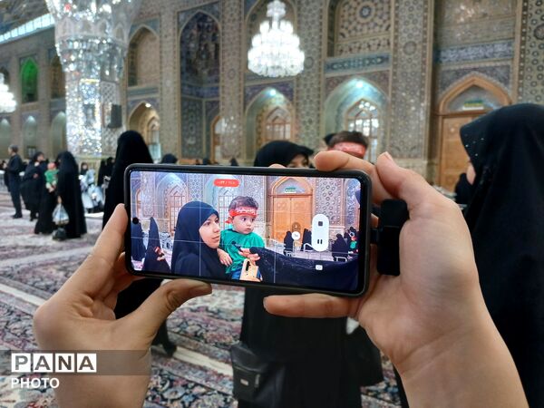 در حریم کوچکترین سرباز کربلا