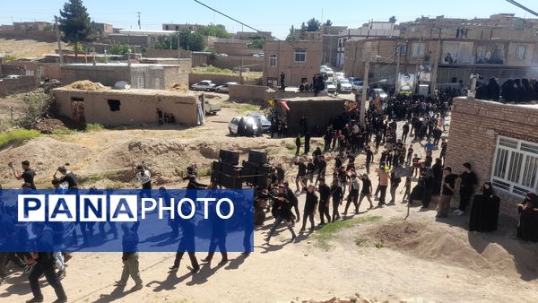 تعزیه خوانی عاشورا در روستای برزنون