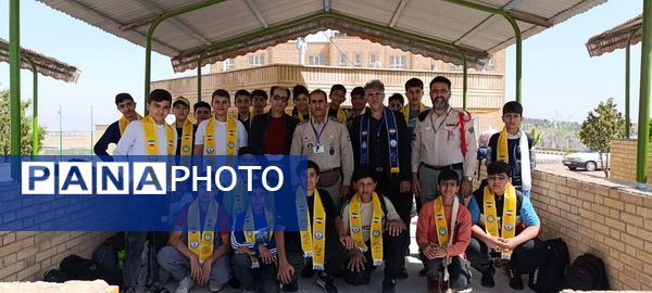 برگزاری اردوی تمشک پسران در اردوگاه شهید چمران بجنورد 